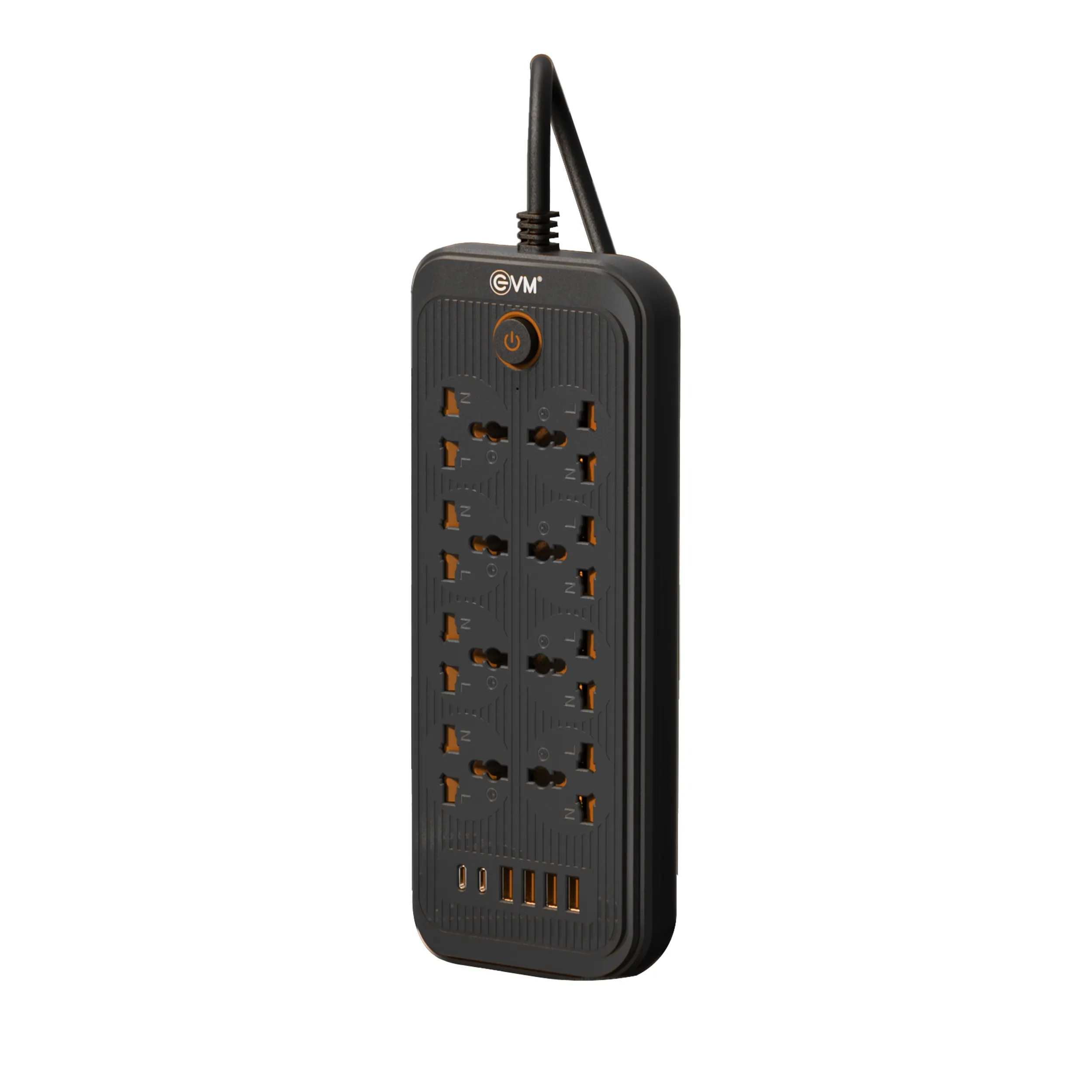 EVM Spike 8 Socket 1 Switch 4 USB 2 TYPE-C 3m (EVM-EnSurge-03) view 2